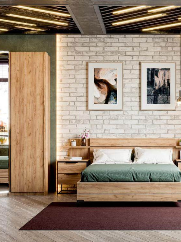 Прикроватная тумба лофт 2